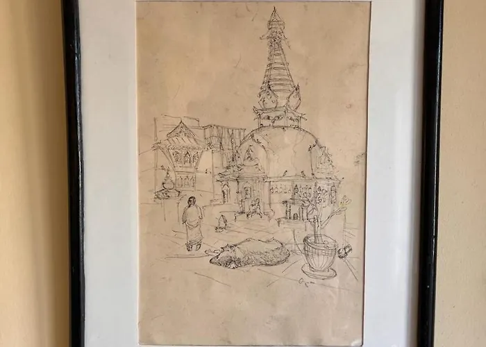 Apartment Big Traditional With Boudha Stupa View Kathmandu