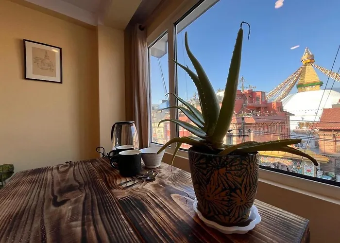 Big Traditional With Boudha Stupa View Apartment *